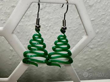 Orecchini di Natale 3D - Personalizzabili
