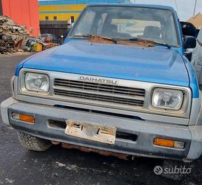 Ricambi Daihatsu Feroza 1997 4x4 1.6 benzina