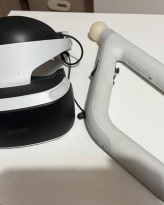 Play station VR+AIM controller