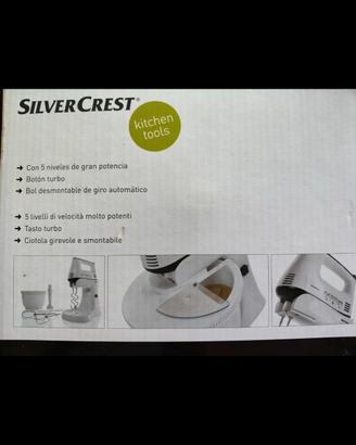 Sbattitore SilverCrest nuovo con ciotola