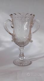 Victorian glass celery vase 19 th century