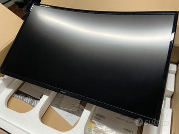 Monitor Samsung 27" curvo + braccio supporto