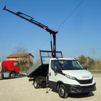 IVECO DAILY 35C16 EU6 NUOVO GRU 12 m RIBALTABILE