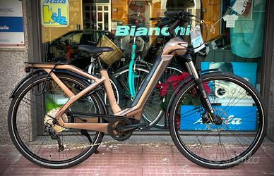 Bici E-Bike BIANCHI E-OMNIA C-Type OLI 90Nm Deore