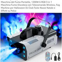 Macchina del fumo +4l di liquido