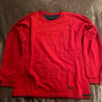 Champion felpa rossa taglia S ricamo logo