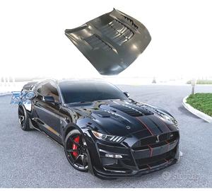 COFANO FORD MUSTANG 15-17 LOOK GT500 KR ALLUMINIO