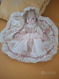 bambola ceramica vintage 
