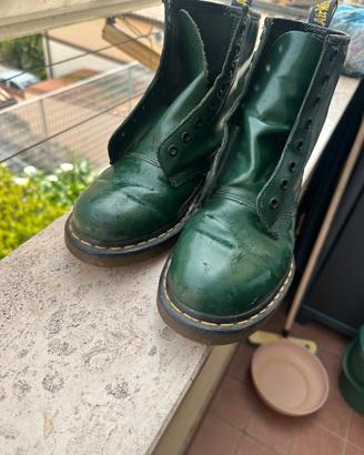 Stivaletti verdi Dr martins taglia 37/38