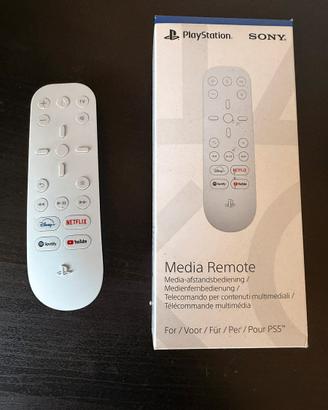 PlayStation media remote