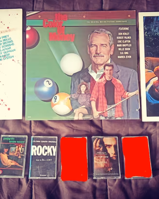 Colonne Sonore di film dischi LP e musicassette