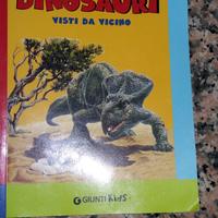 Dinosauri visti da vicino - libro bambini