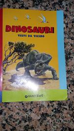 Dinosauri visti da vicino - libro bambini