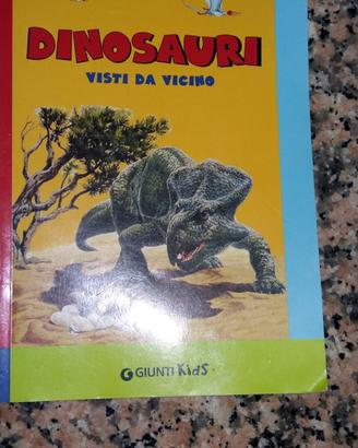 Dinosauri visti da vicino - libro bambini