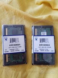 Ram DDR3 kingston KVR13S9S8/4 4GB