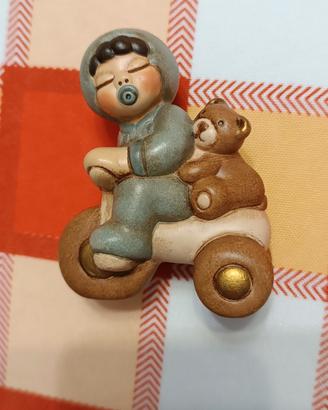 Bomboniera bimbo triciclo Thun