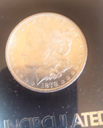 Morgan Silver Dollaro uncirculated coniato 1878