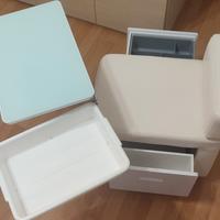 Sedia/poltrona per estetista.