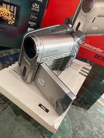 Videocamera Canon DC10 con custodia