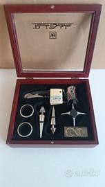 SET VINO SCATOLA LEGNO RENATO BALESTRA