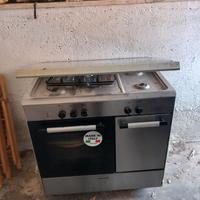 piano cottura con forno Glem