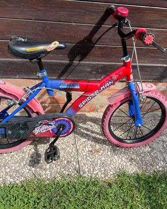 bici per bimbo con ruote da 16 SPIDER -MAN