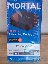 MORTAL 8K Plus Streaming Device Google TV Box