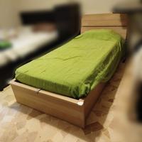 Letto singolo con contenitore 