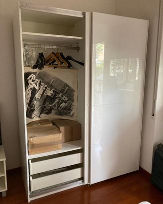 Guardaroba Ikea PAX / HASVIK con cassetti