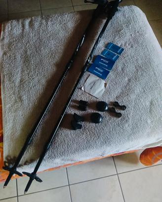Bastoni trekking telescopici