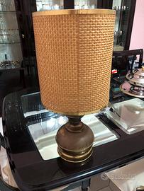 Antica lampada vintage anni 60’-70’ in ottone