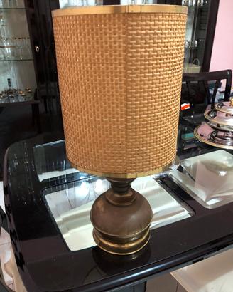 Antica lampada vintage anni 60’-70’ in ottone