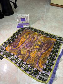 Foulard etro milano 100% seta nuovo