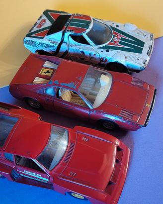 n. 3 Automobili bBurago, Lancia Stratos, Ferrari 3