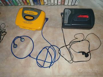 Walkman per audio cassette audio portatile vintage