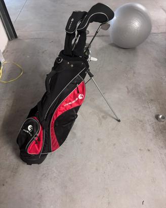 Set golf Inesis Decathlon con sacca e mazze