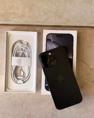 iPhone 16 pro max, black, 256 GB
