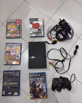 Lotto PlayStation 2 (PS2) Slim + Giochi