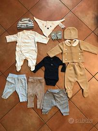 Mix vestiti bimbo 0/3 mesi
