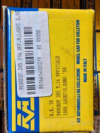 1/43 Peugeot 205 T16 Rally 1000 Laghi Sanremo 84