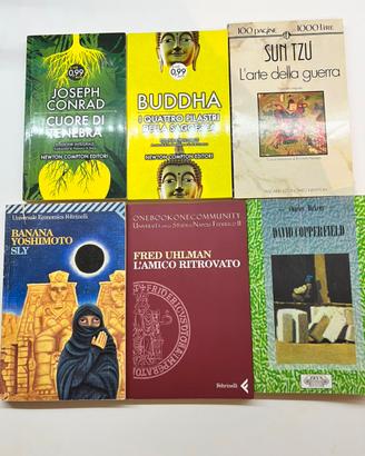 Libri tascabili set da 6
