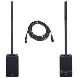 Yamaha Stagepas 1k Coppia sistema PA + ACCESSORI