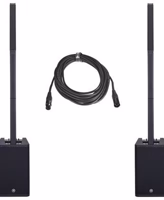 Yamaha Stagepas 1k Coppia sistema PA + ACCESSORI