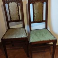 4 SEDIE ANTIQUARIATO