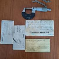 Micrometro Mitutoyo 0.01 mm