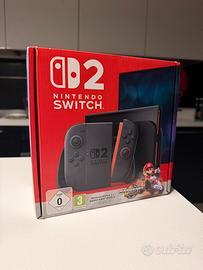 Nintendo Switch 2 Nera con custodia