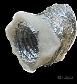 TUBO FLESSIBILE ALLUMINIO ISOLATO MM 125