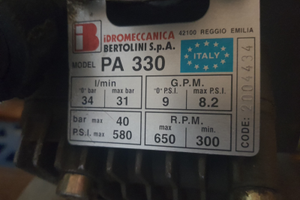 Botte diserbo frutteti 400 lt