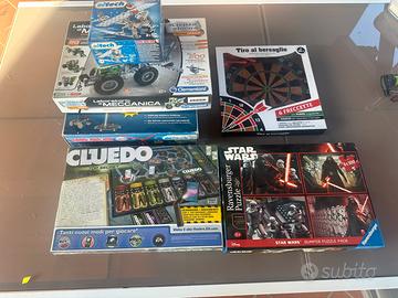 Set giochi per bambini ed adulti