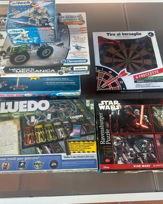 Set giochi per bambini ed adulti